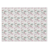 Paasvogels en Blooms op Grijs Tafelkleed (Voorkant (Horizontaal))