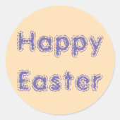 Paasvorst Sticker van Janz (Voorkant)