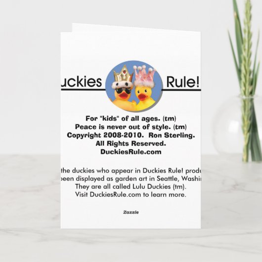 Paasvreugde! Feestdagen Kaart (Achterkant)