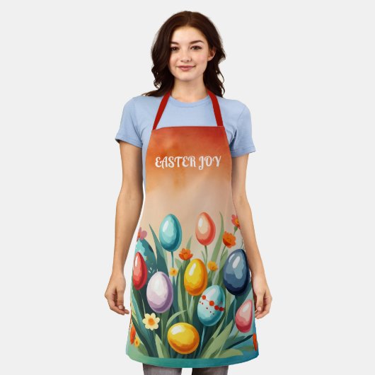 Paasvreugde, lente schort (Gedragen)