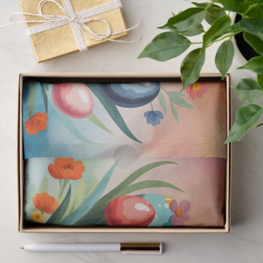 Paasvreugde, lente tissuepapier (Geschenk)