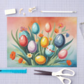 Paasvreugde, lente tissuepapier (Craft)