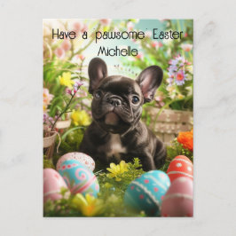  🐶 Paasvreugde met harige vrienden Briefkaart