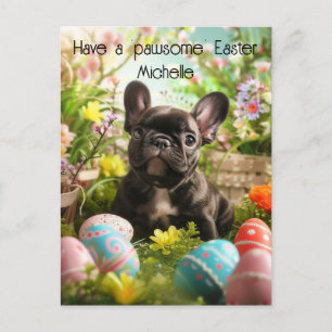 🐶 Paasvreugde met harige vrienden Briefkaart