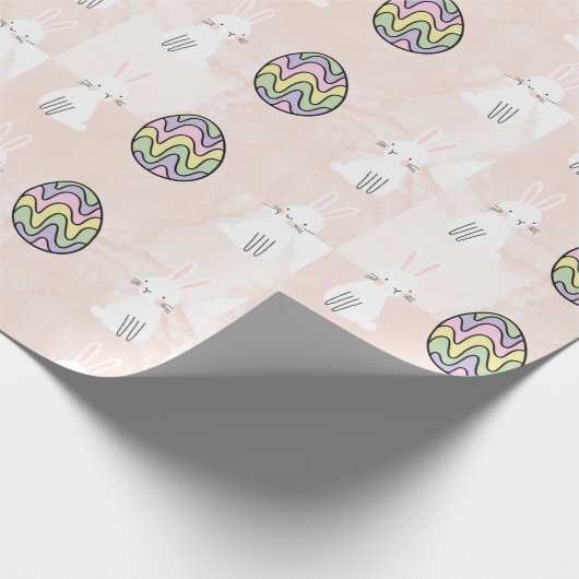 paasvreugdeei cadeaupapier (Hoek)