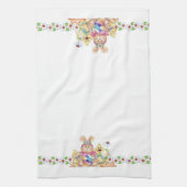 Paasvrienden - keukenhanddoek (Verticaal)