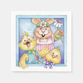 Paasvrienden - Papier Napkins Servet