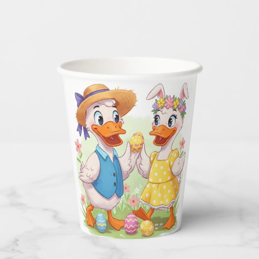 Paaswagen Papieren Bekers (Achterkant)