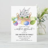 Paaswaterverf Eierjacht Kaart (Staand voorkant)