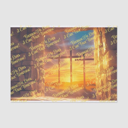 paasweefselpapier tissuepapier (Voorkant)