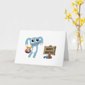 Paaswens van de Paashaas Kaart (Gele Bloem)