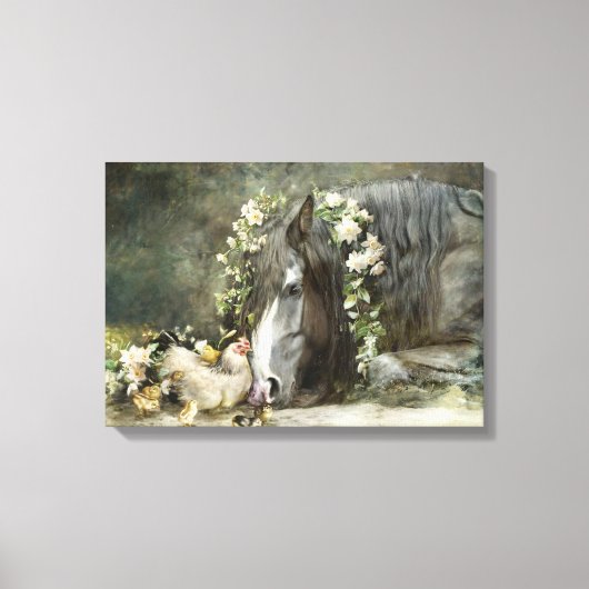 Paaswensen - Ingepakt Canvas Afdruk (Voorkant)