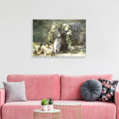 Paaswensen - Ingepakt Canvas Afdruk (Insitu (Woonkamer))