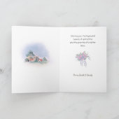  paaswensen met Lamb & Bunnies Feestdagen Kaart (Binnen)