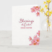 Paaswensen Voor Zuster Kaart (Gele Bloem)