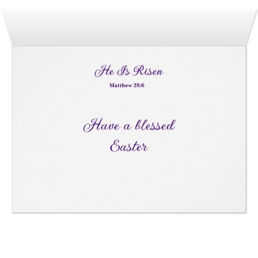 PaasWenskaart (Binenzijde Horizontaal (Onderkant))