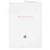 PaasWenskaart Beauful Tulip Bouquet (Achterkant)