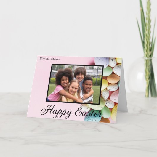 Paaswenskaart Bedankkaart (Voorkant)