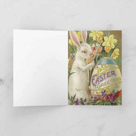 PaasWenskaart Feestdagen Kaart (Binnen)