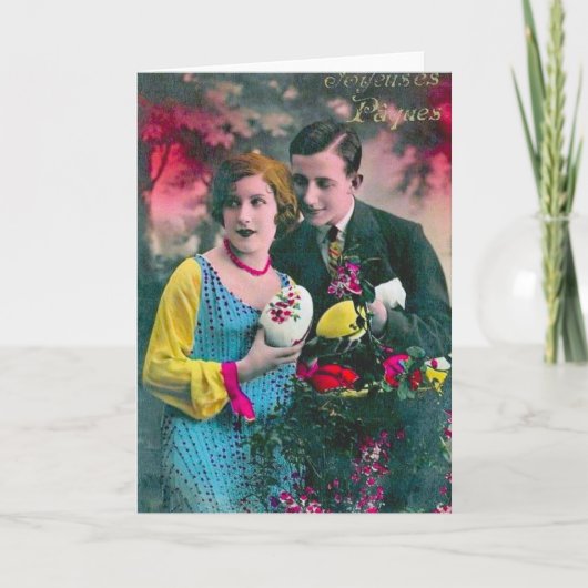  paasWenskaart Feestdagen Kaart (Voorkant)