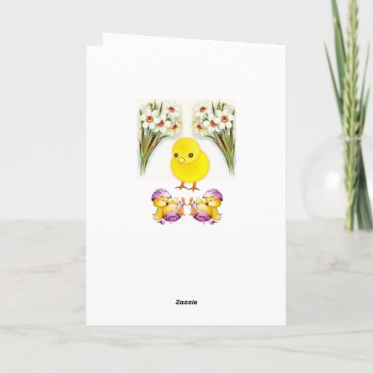 PaasWenskaart Feestdagen Kaart (Achterkant)