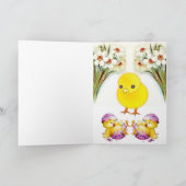 PaasWenskaart Feestdagen Kaart (Binnen)