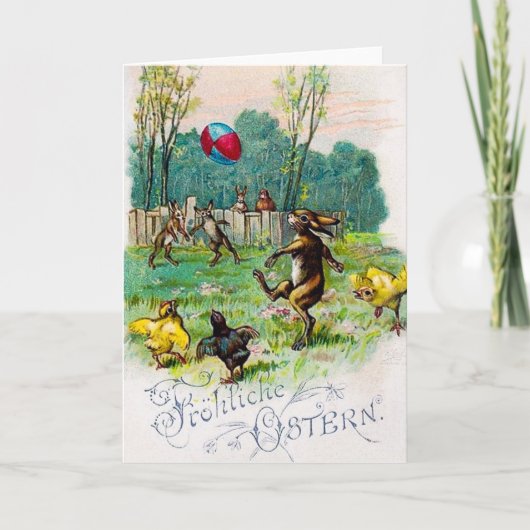  paasWenskaart Feestdagen Kaart (Voorkant)