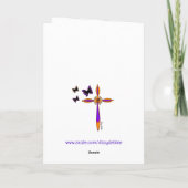 PaasWenskaart Feestdagen Kaart (Achterkant)