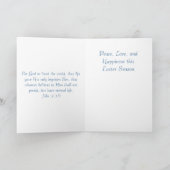 PaasWenskaart Feestdagen Kaart (Binnen)