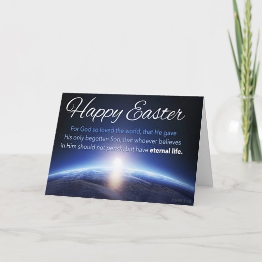 PaasWenskaart Feestdagen Kaart (Voorkant)