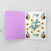 PaasWenskaart Feestdagen Kaart (Binnen)