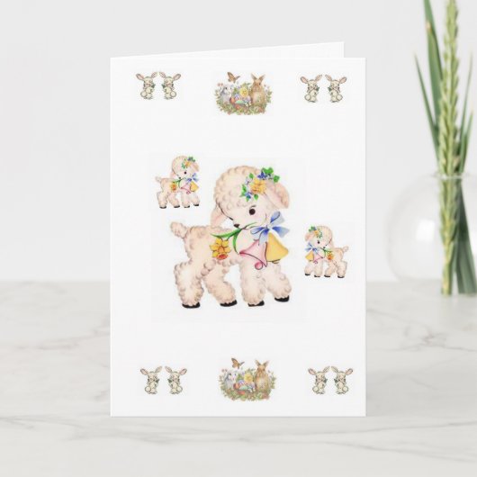 PaasWenskaart Feestdagen Kaart (Voorkant)