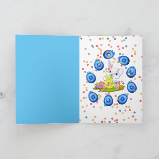 PaasWenskaart Feestdagen Kaart (Binnen)