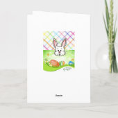 PaasWenskaart Feestdagen Kaart (Achterkant)