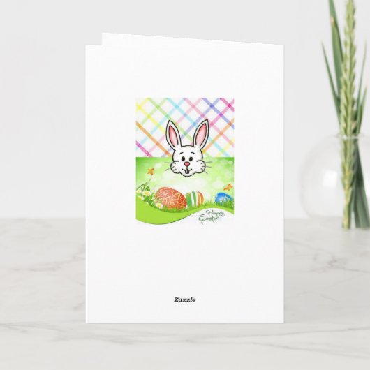 PaasWenskaart Feestdagen Kaart (Achterkant)