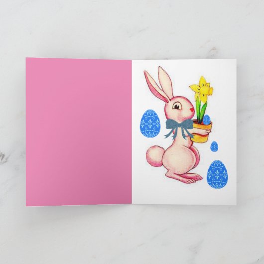 PaasWenskaart Feestdagen Kaart (Binnen)