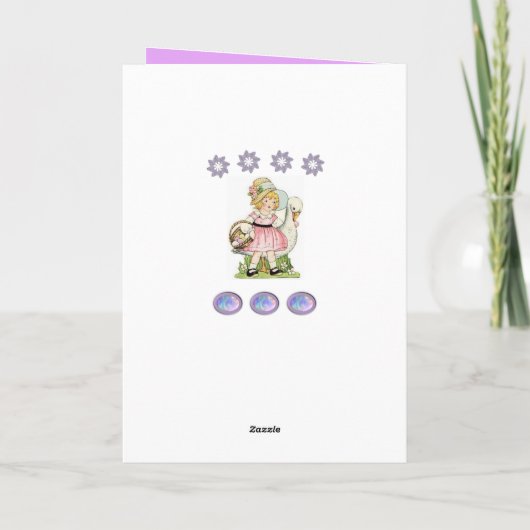 PaasWenskaart Feestdagen Kaart (Achterkant)