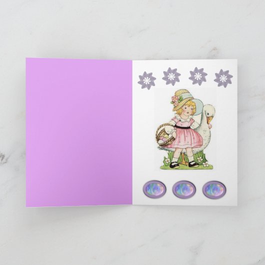 PaasWenskaart Feestdagen Kaart (Binnen)