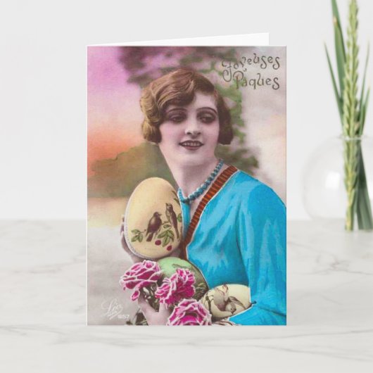  paasWenskaart Feestdagen Kaart (Voorkant)