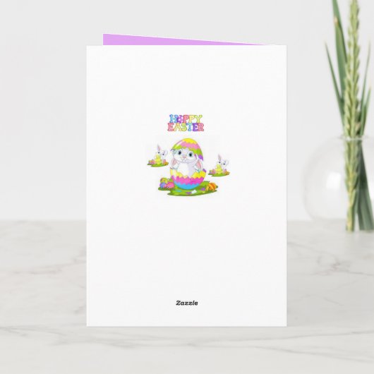 PaasWenskaart Feestdagen Kaart (Achterkant)