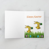 PaasWenskaart Feestdagen Kaart (Binnen)