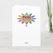 Paaswenskaart Feestdagen Kaart (Achterkant)