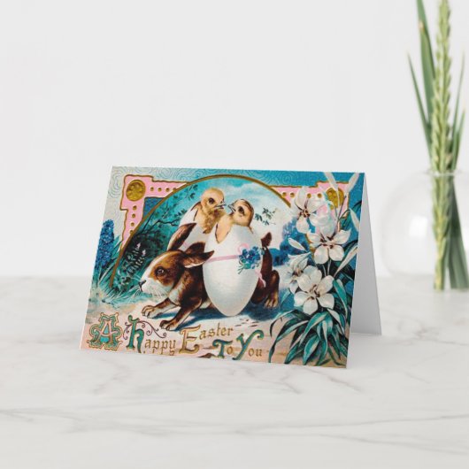  paasWenskaart Feestdagen Kaart (Voorkant)