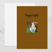 PaasWenskaart Feestdagenkaart (Voorkant / Achterkant)