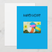 PaasWenskaart Feestdagenkaart (Voorkant / Achterkant)