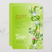 Paaswijn Wenskaart Kaart (Voorkant / Achterkant)