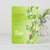 Paaswijn Wenskaart Kaart (Staand voorkant)