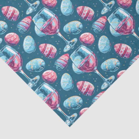 paaswijnliefhebber tissuepapier (Detail)