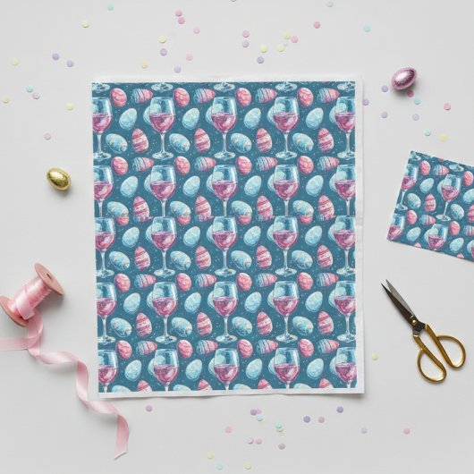 paaswijnliefhebber tissuepapier