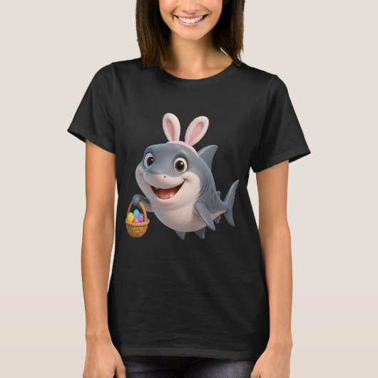 Paaswitte Haai T-shirt (Voorkant)